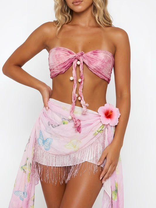 Blush Butterfly Garden Set